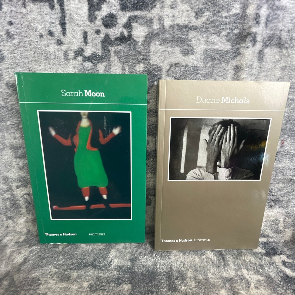 Thames & Hudson Photofile Lot 2 Sarah Moon & Duane Michals Photo Books